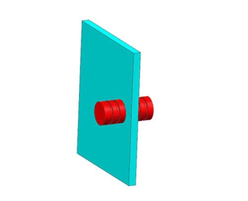 Shower Glass Knob SS304/316 DF SKB 02