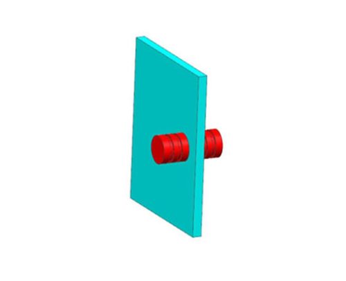 Shower Glass Knob SS304/316 DF SKB 03