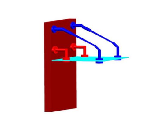 Canopy Fittings SS304/316 DF FC 034