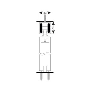 Wooden Sliding System – SS DF SLD 053