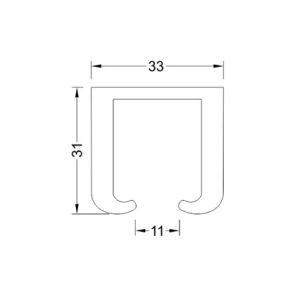 Wooden Sliding System – SS DF SLD 055 SS
