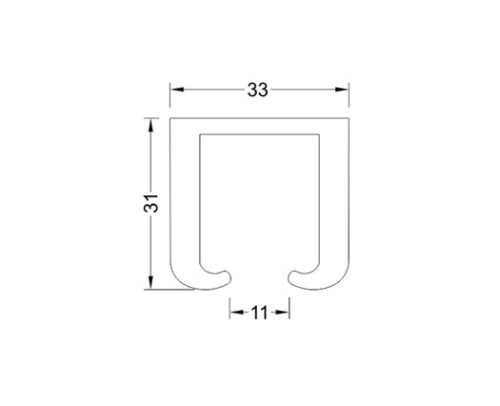 Wooden Sliding System – SS DF SLD 055 SS